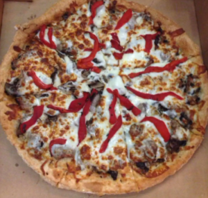 Houma Food Guide - Red Fish Pizza