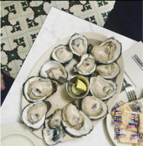 Casamento's oysters at restaurant in new orleans