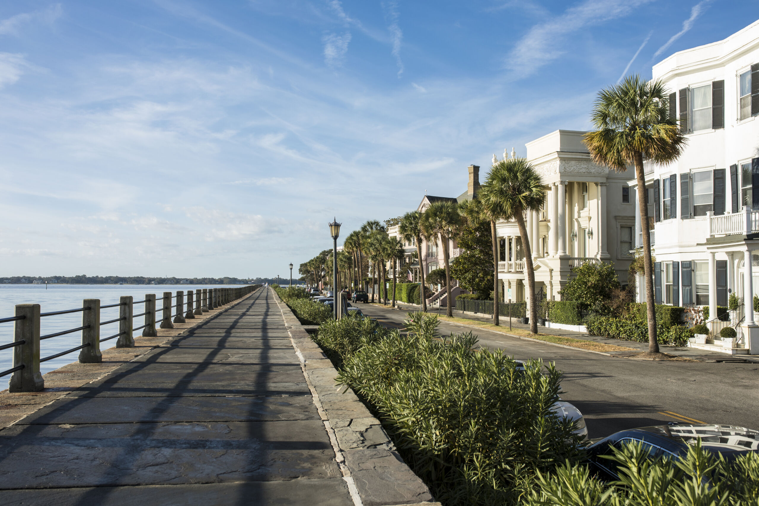 Historic waterfront in Charleston, South Carolina