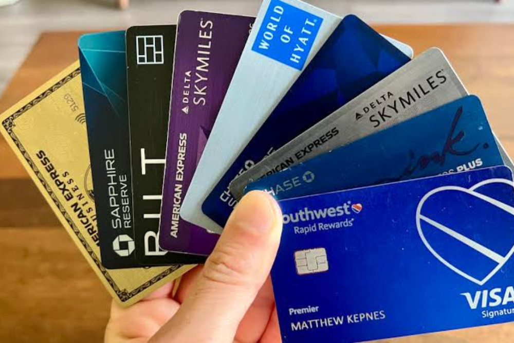COVER A selection of travel rewards credit cards