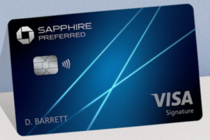 Chase Sapphire Preferred credit card